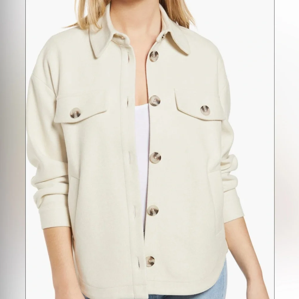 Vero Moda Neally Fleece Shirt Jacket
